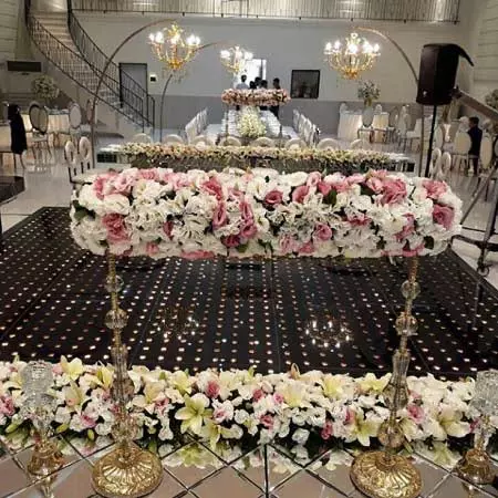 گل آرایی تالار عروسی _ تشریفات ثمین