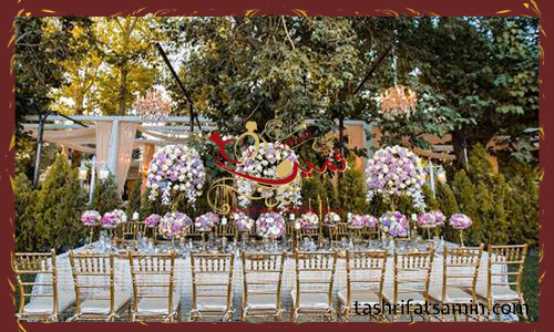 برگزاری عروسی در باغ