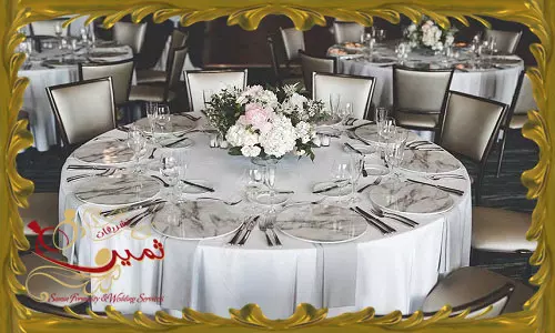 بهترین چیدمان میز مهمانان