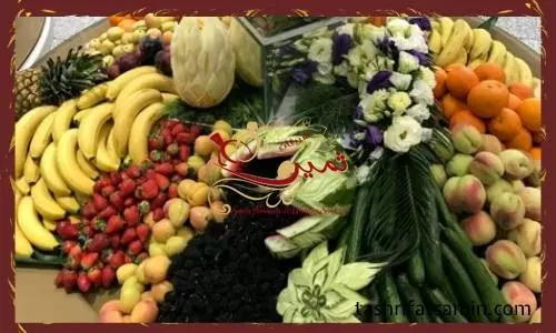 میوه آرایی و تزیین تولد بزرگسالان