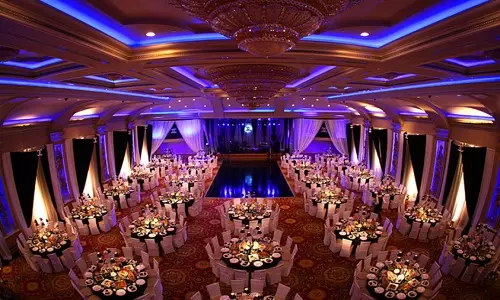 نورپردازی باغ تالار عروسی _ تشریفات مجالس ثمین