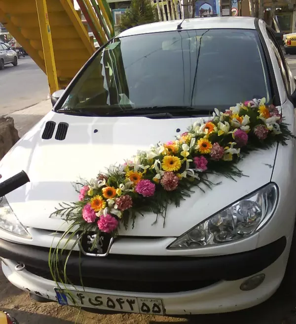 مدل و رنگ ماشین عروس برای تزیین