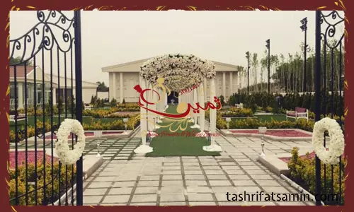 اجرای طاق در باغ عروسی