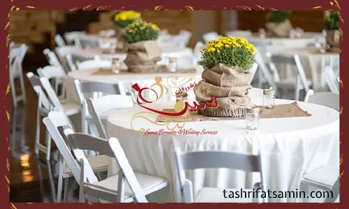 صندلی اجاره ای برای مراسم