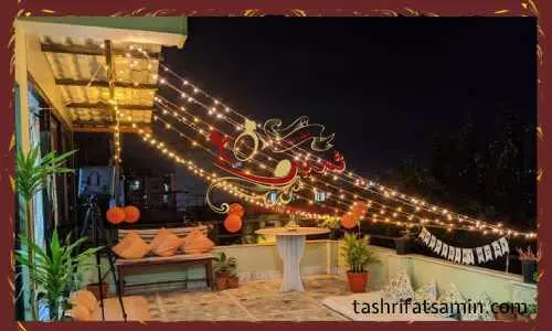 شرایط اجاره روف گاردن برای تولد