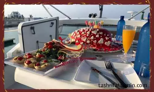 هزینه اجاره کشتی برای مراسم عروسی