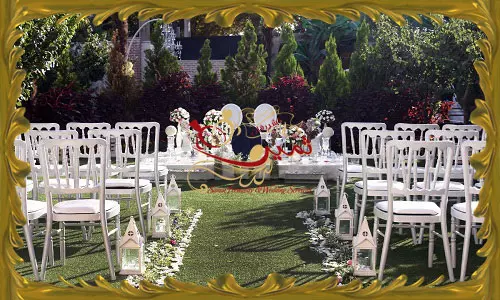 سفره عقد در فضای باز