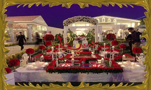 عقد در باغ عروسی