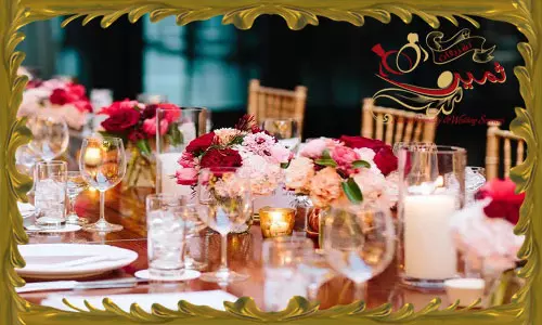 گل آرایی مراسم نامزدی