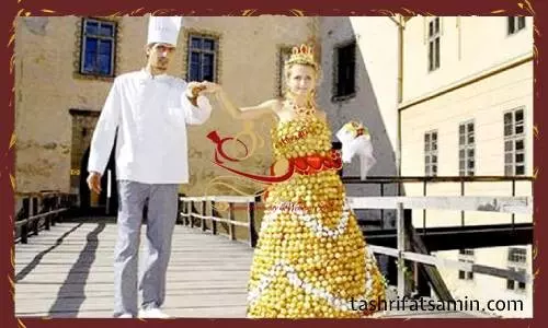 زشت ترین لباس عروس دنیا