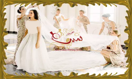 لباس عروس دنباله دار