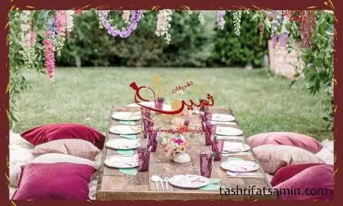 جشن تولد در باغ خصوصی