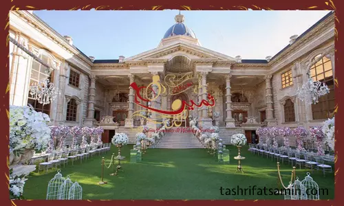 دیزاین ورودی عروس و داماد