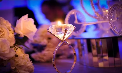 حلقه نامزدی _ تشریفات مجالس ثمین