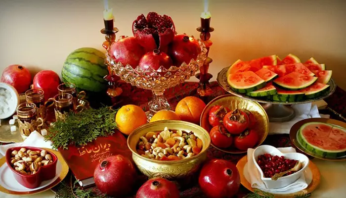 شب یلدا برای عروس چی میبرن