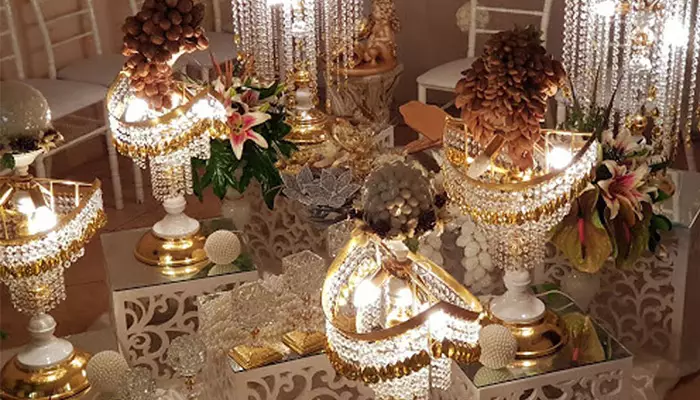 15 ایده جذاب برای سفره عقد ساده و شیک در منزل