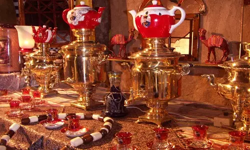 چایخانه سنتی در باغ عروسی _ تشریفات ثمین